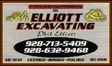 Elliott Excavating Business Card